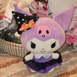 Sanrio Hello Kitty and Friends 8 inch Kuromi with Witch Halloween Costume